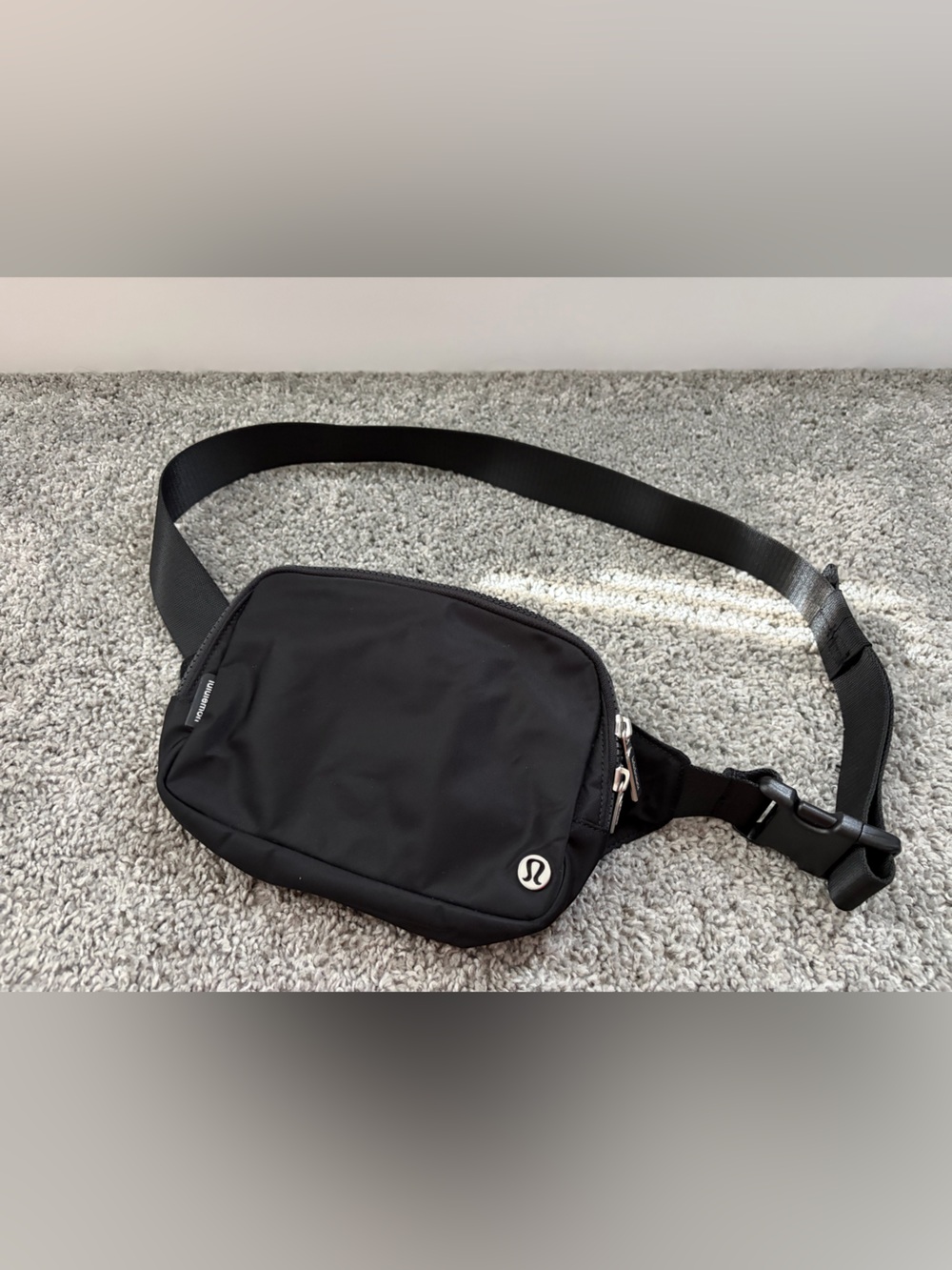 lululemon athletica Black Waist Sling Pack
